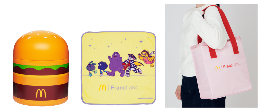 マクドナルドと初となるコラボレーション！ 「マクドナルドの福袋®2026